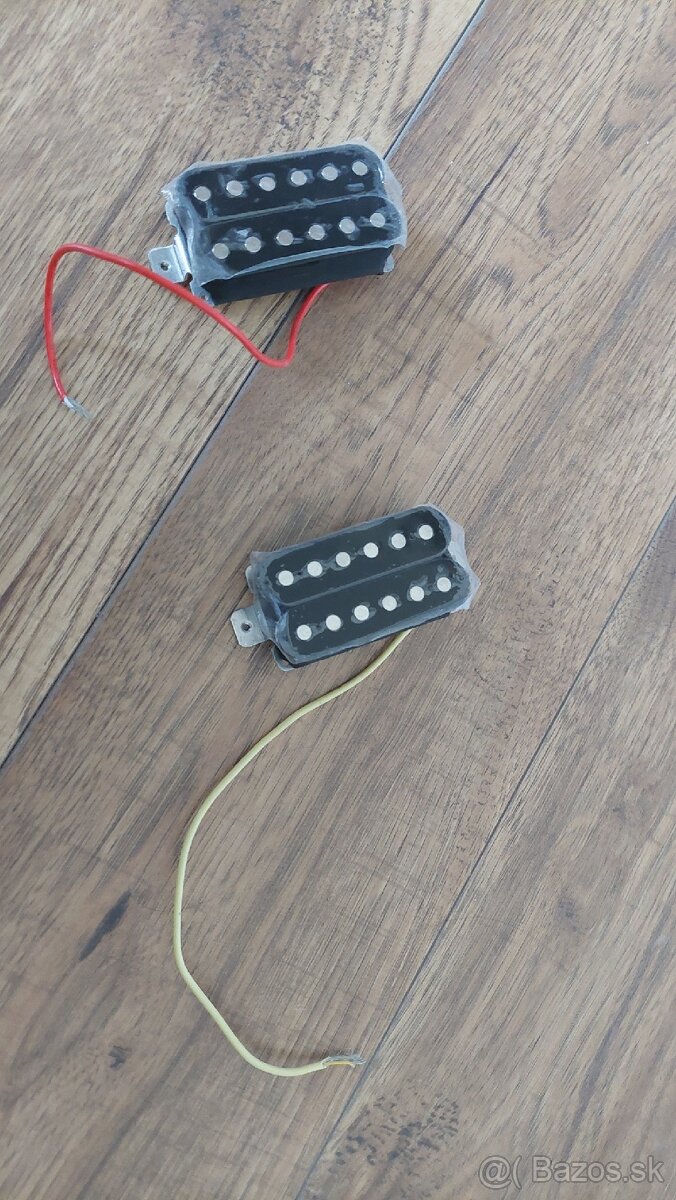 Snímače na elektrickú gitaru Bridge (52) + Neck (50)