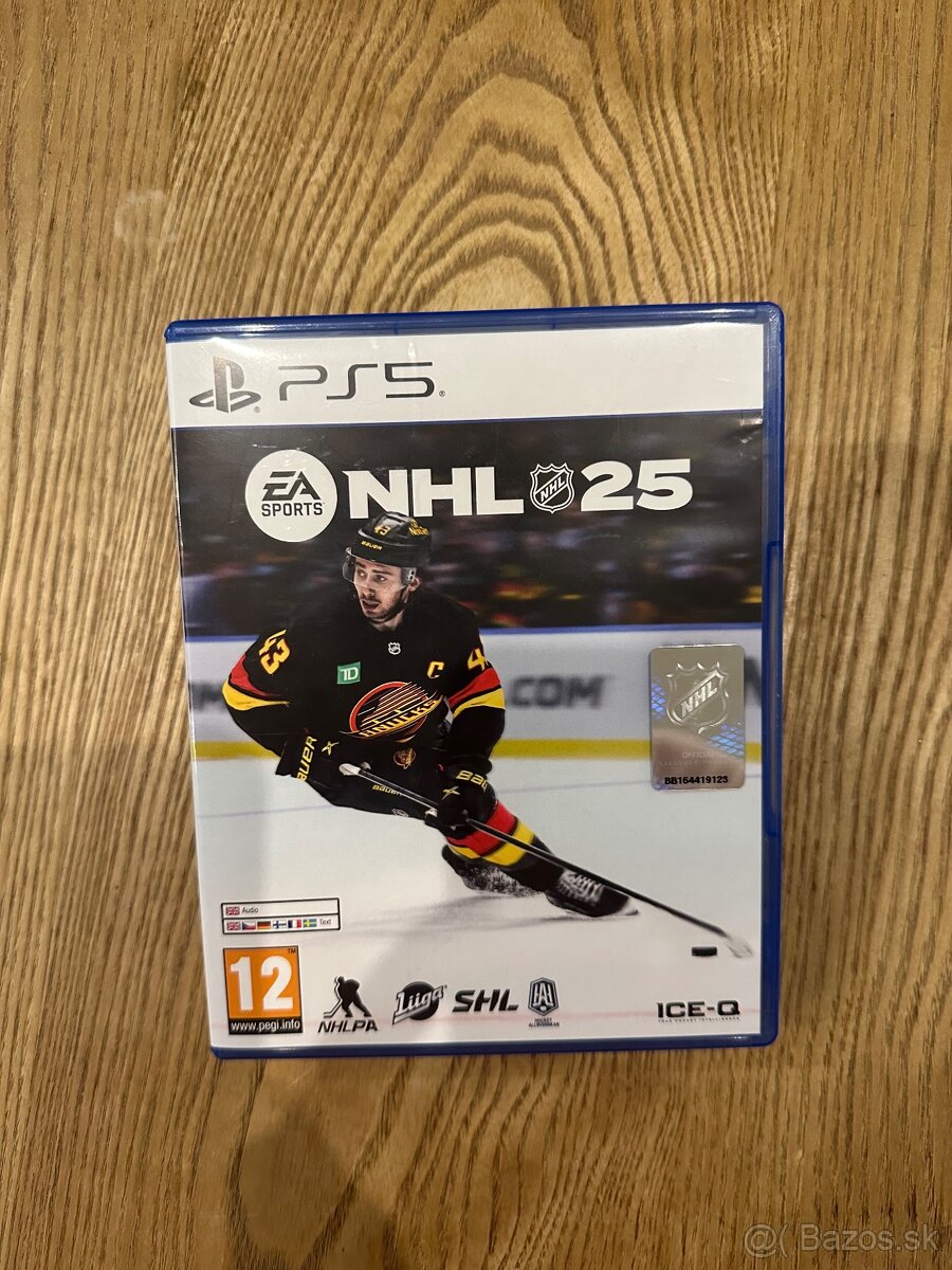 PS5 NHL25 a FIFA 25
