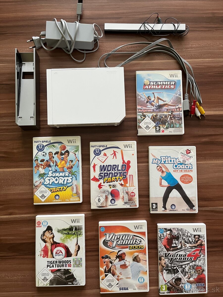 Nintedo Wii konzola + hry