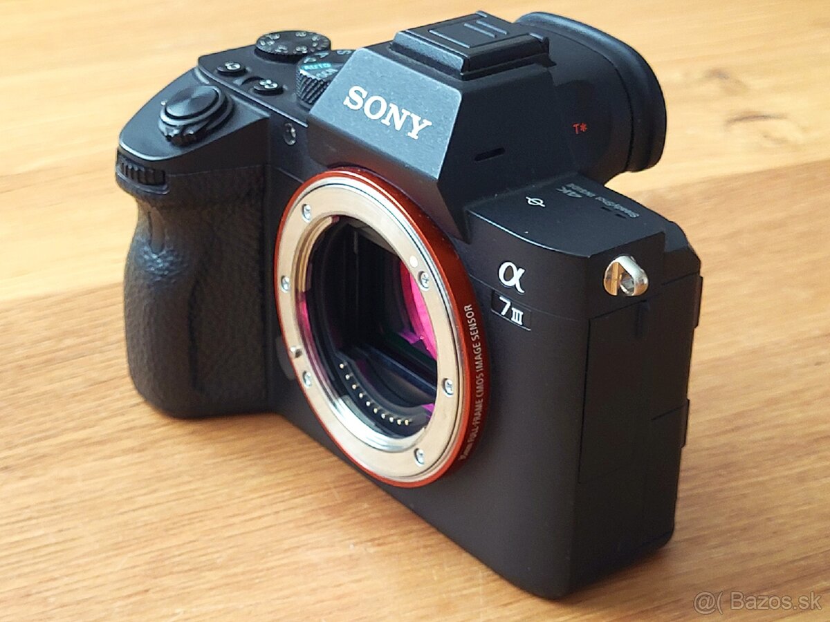 📸 SONY A7 III + Tamron 28–75 + prĂslušenstvo – TOP stav
