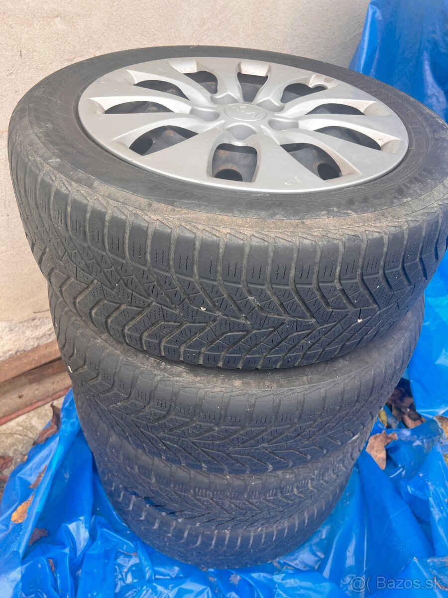 Zimné pneumatiky 205/55 R16 5x114,3 s diskami