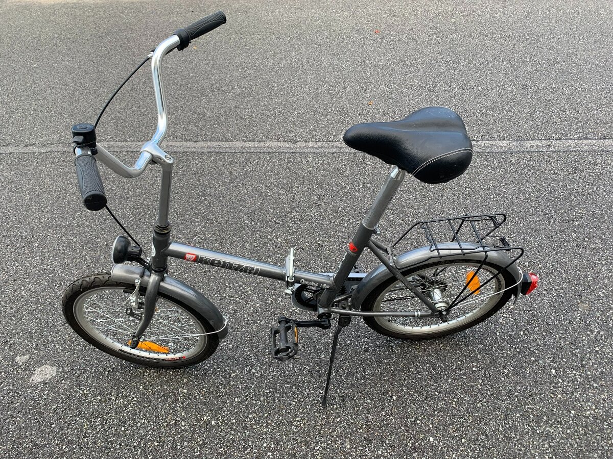 Skladací Kenzel Camping retro bicykel