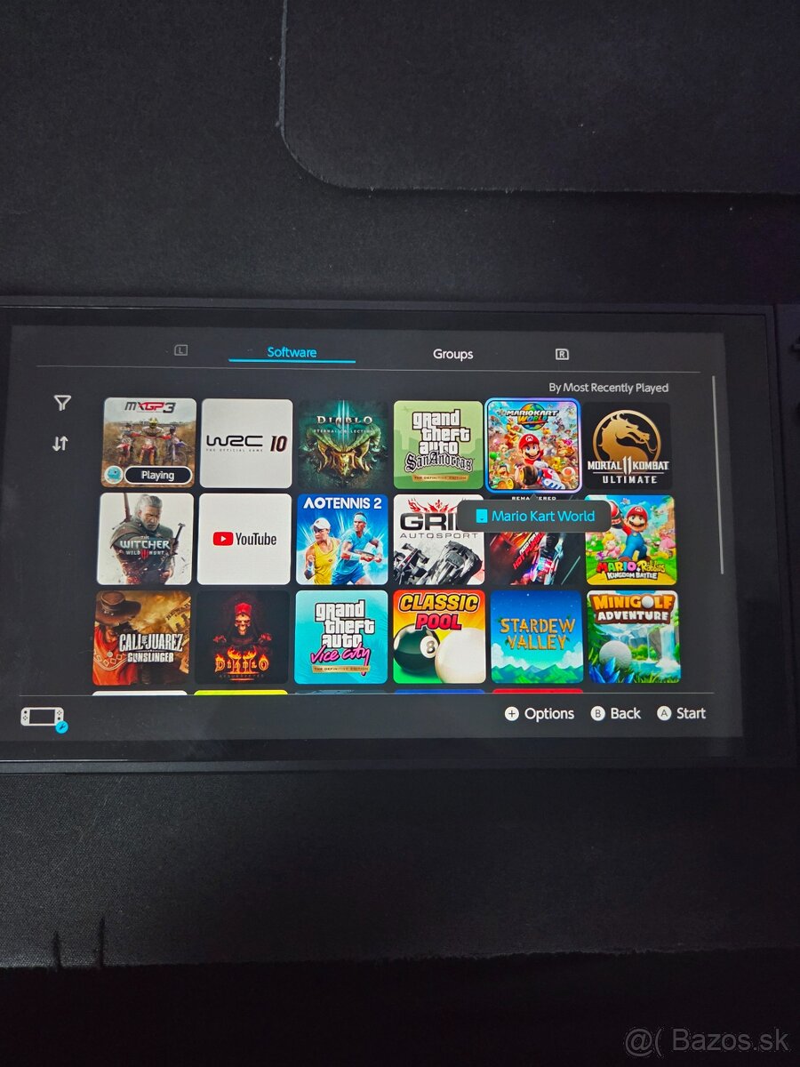 Nintendo účet - Mario kart,GTA Trilogy,Diablo,Witcher 3