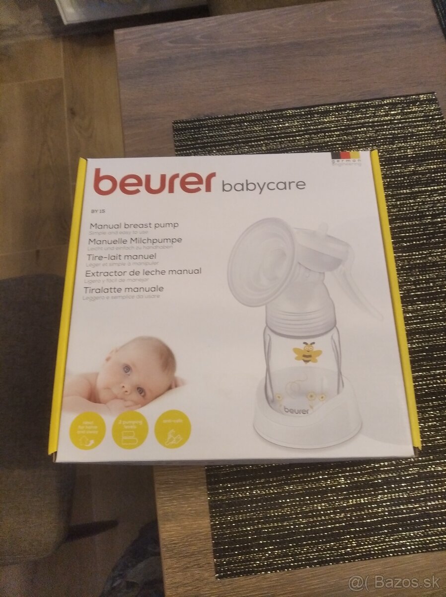 manuálna odsávačka mlieka