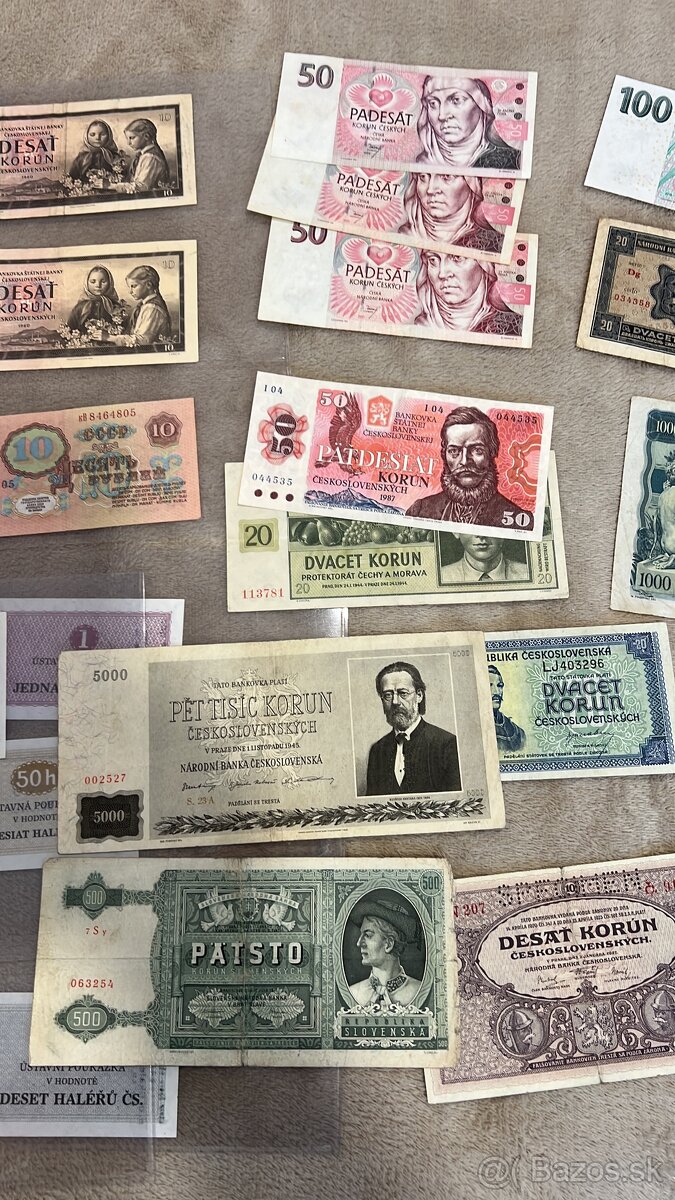 Zbierka bankoviek