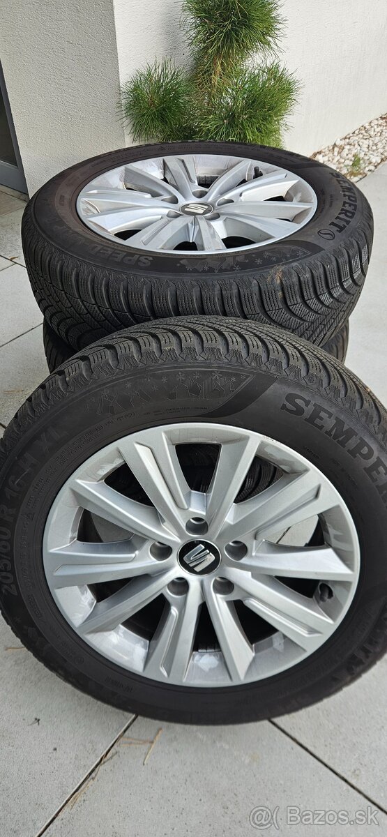 Alhambra/Sharan R16 5x112 zimná sada originál diskov diskov