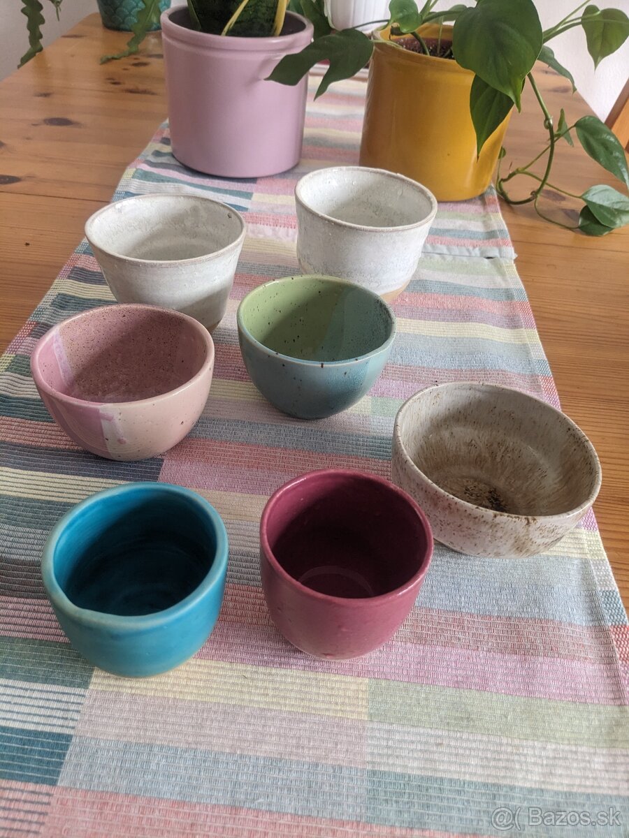 Keramické šálky od Javorsky atelier