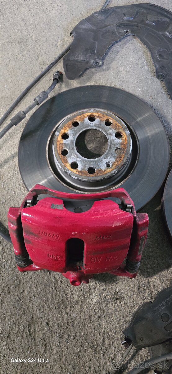 Set predných brzd golf 7 gti