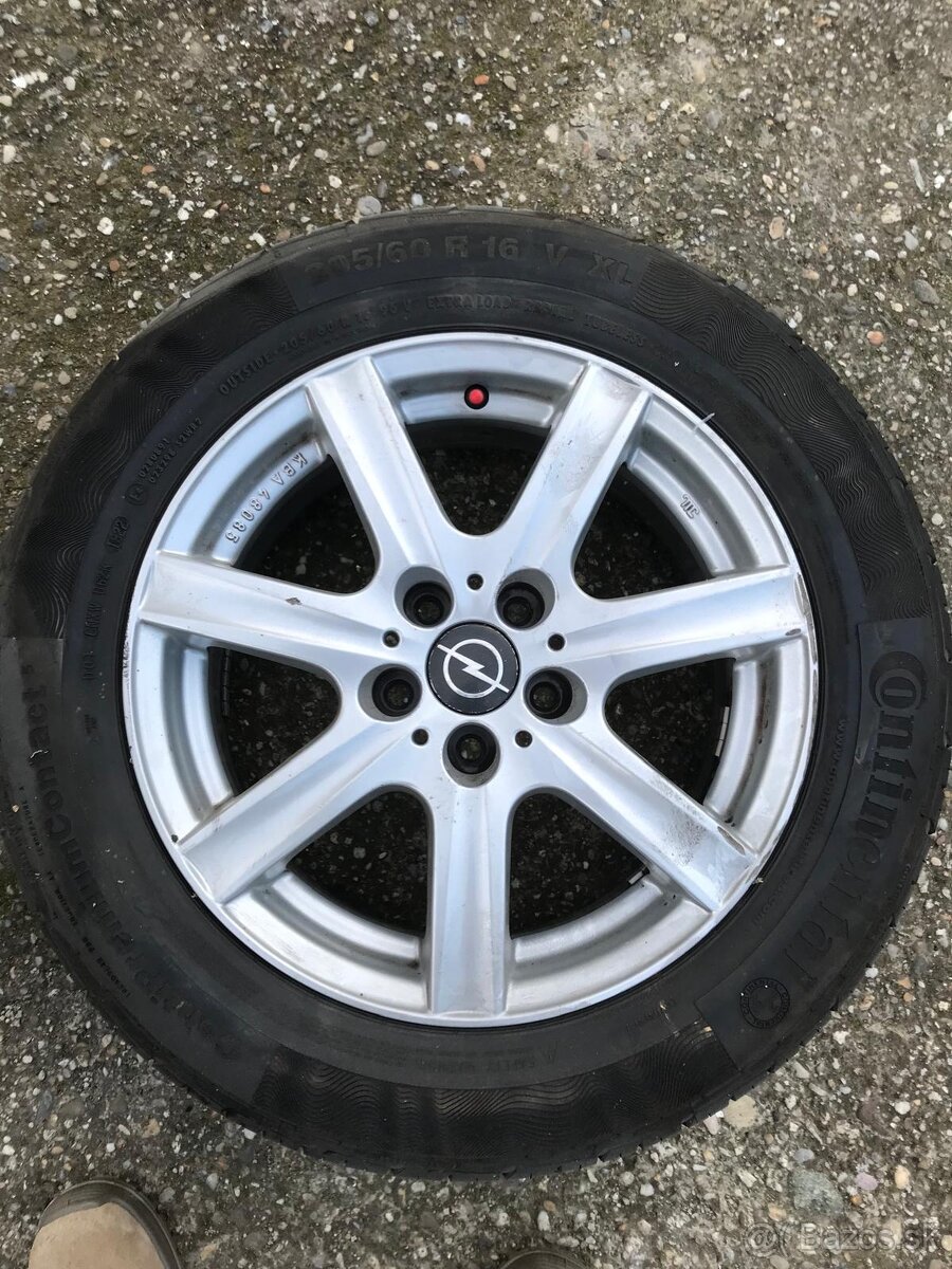 Elektrony  r16 5x105 et38 Opel Astra