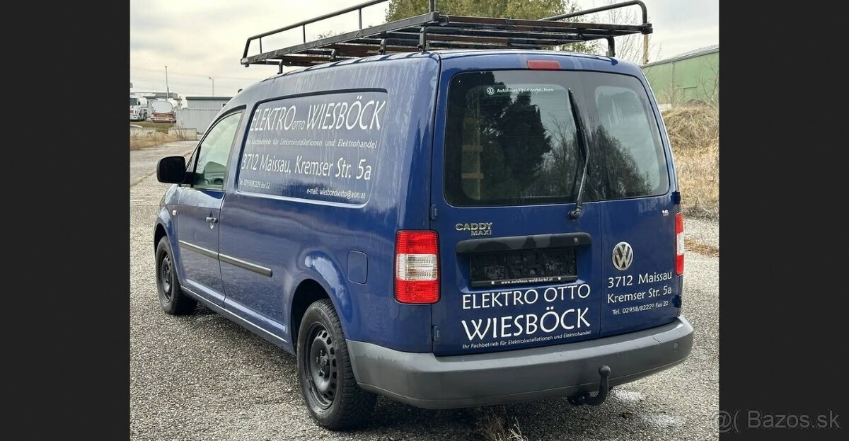 Volkswagen Caddy Maxi 1.6 MPI benzin