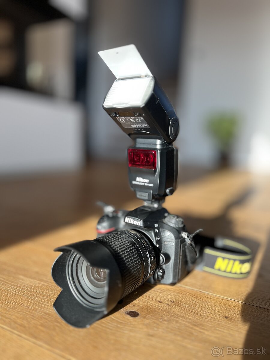 Nikon D7200 + teleobjektiv 70-300
