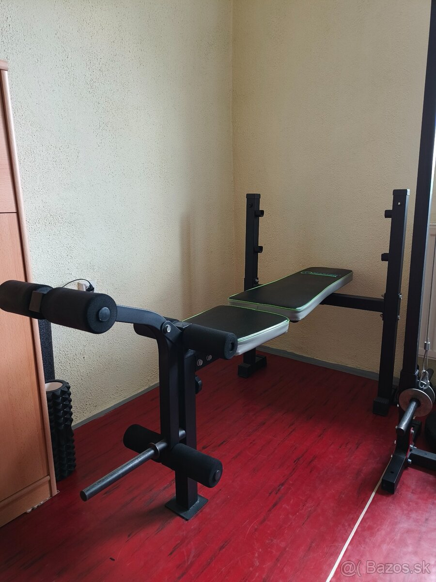 Lavička na bench press + predkopávanie