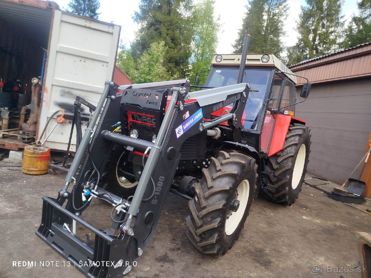Zetor na predaj a nakladač