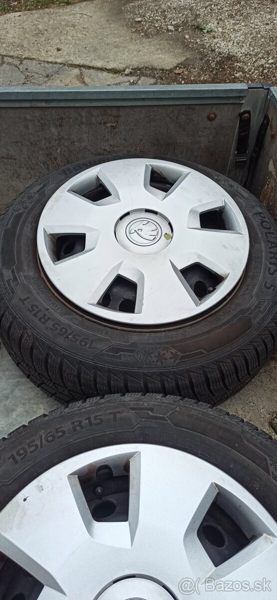 5x112 r15 zimne pneu s diskami