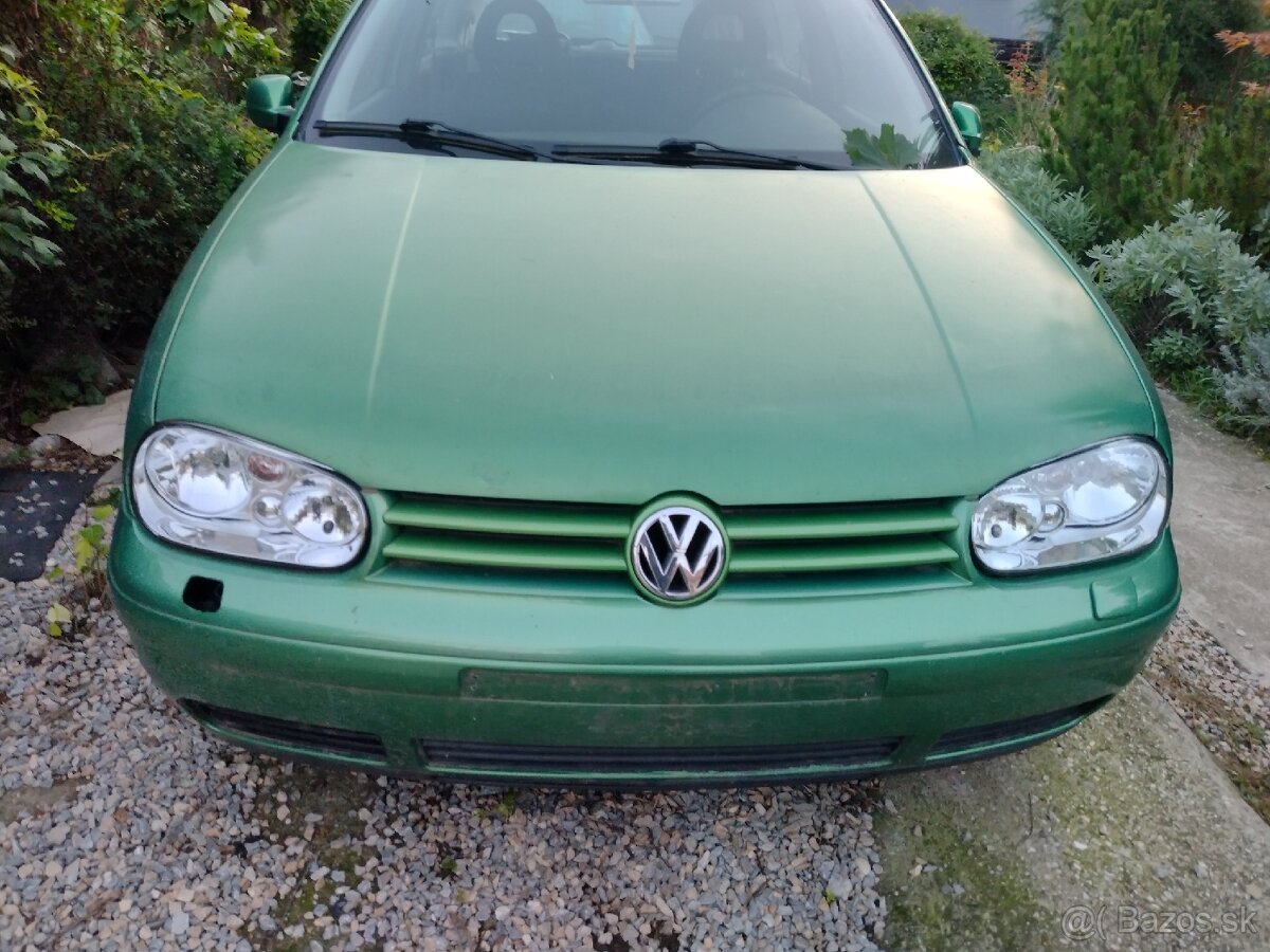 Vw Golf 4 3 dver plecharina dvere nárazníky maska