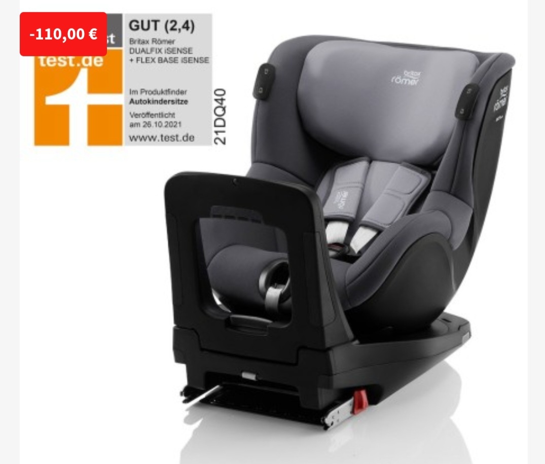 Britax romer dualfix i-sense