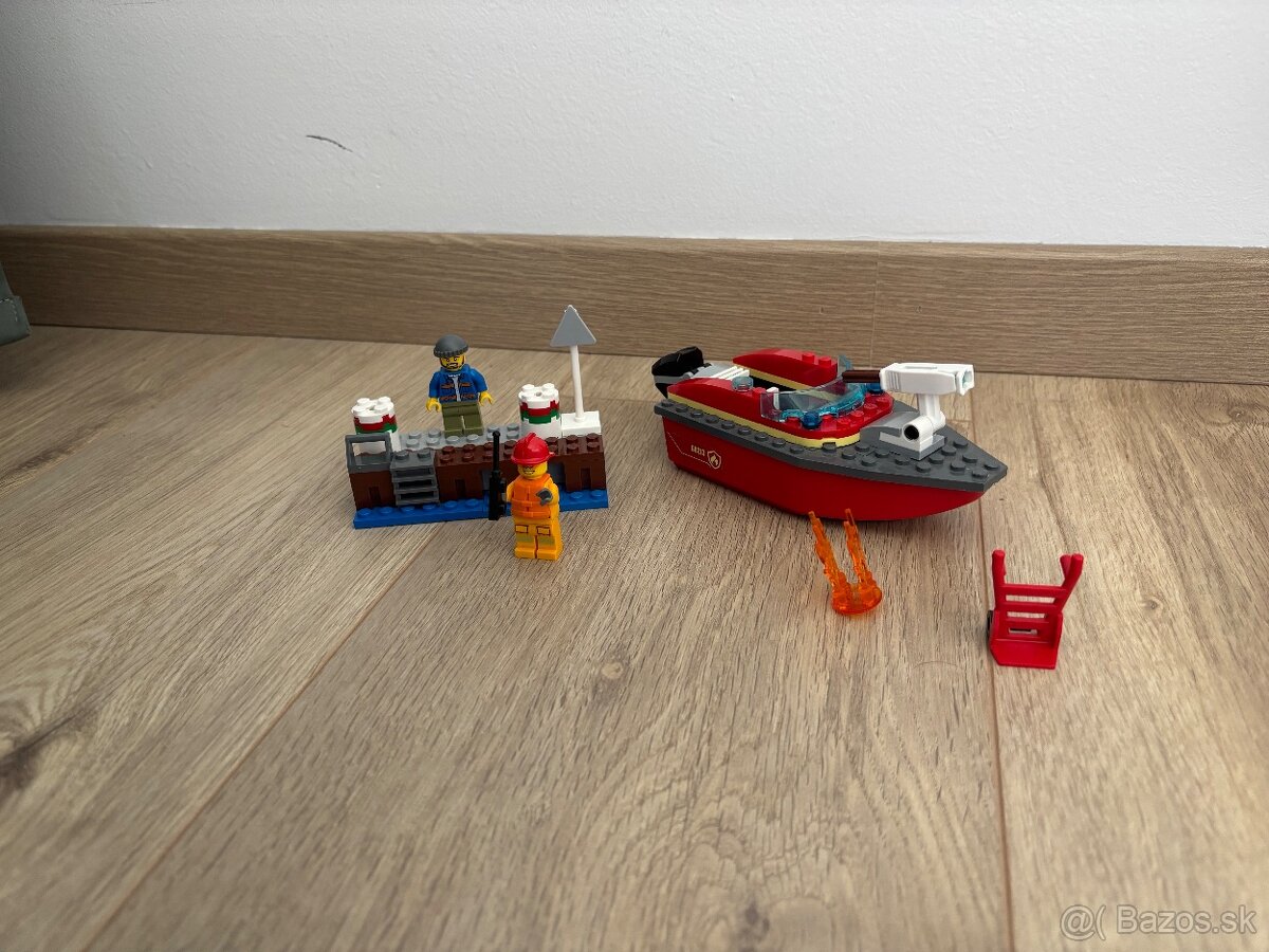 Predam Lego City 60213 požiar v prístave