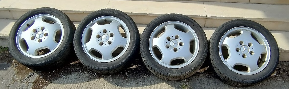 Kolesá na Mercedes 5x112 R15, ET54