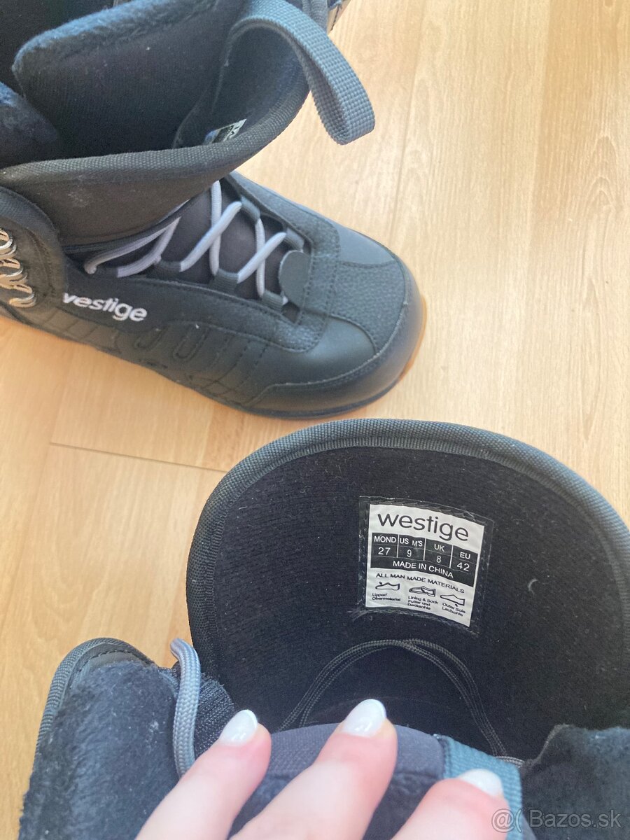 Predám westige zateplene snowboard boty