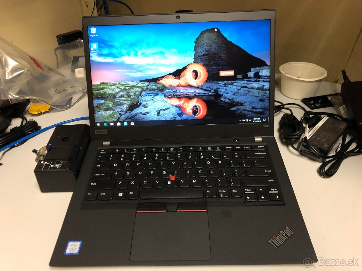 Lenovo Thinkpad T490, I5-8365U, 16 GB RAM, 250 GB SSD NVME