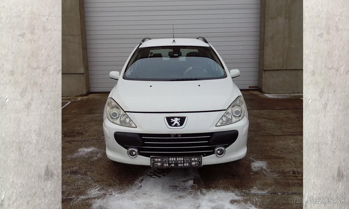 Predám náhradné diely na Peugeot 307 1,6hdi