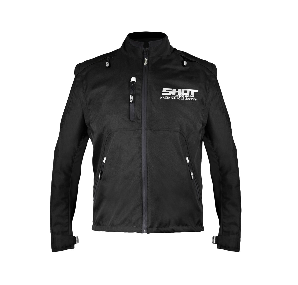 SHOT enduro atv sx kvalitná bunda vesta čierna