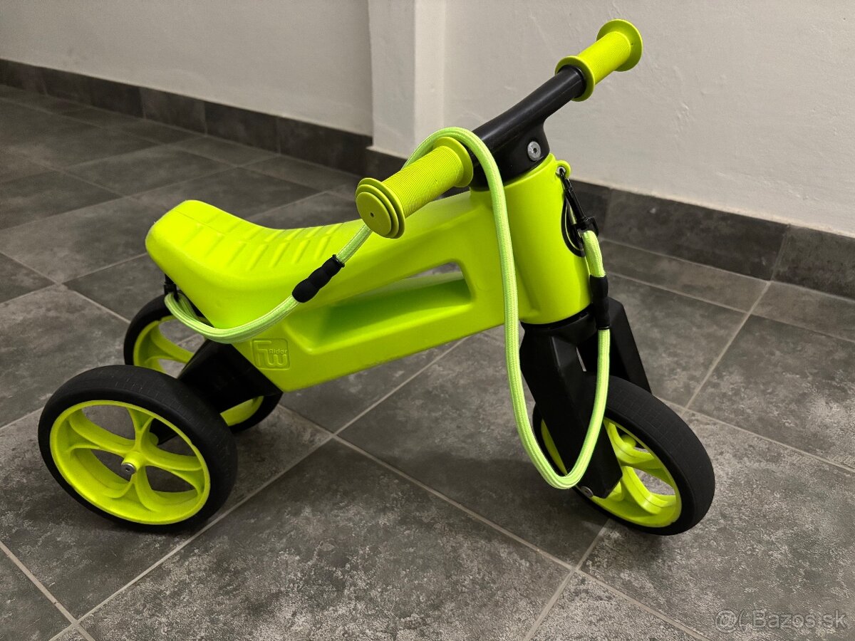 FUNNY WHEELS Rider SuperSport 2v1 zelene