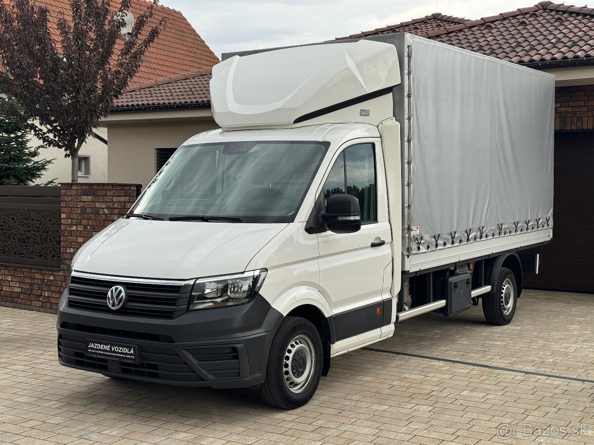 Volkswagen Crafter plachta 8paliet,130kw,Ťažné zariadenie
