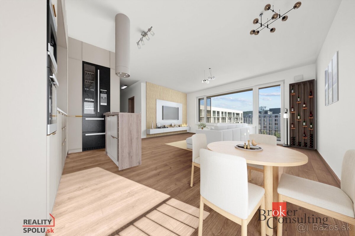 Bývajte štýlovo v Boroch – exkluzívny 3-izbový byt s parkova