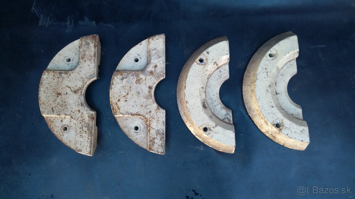 Vnútorné závažia do kolies