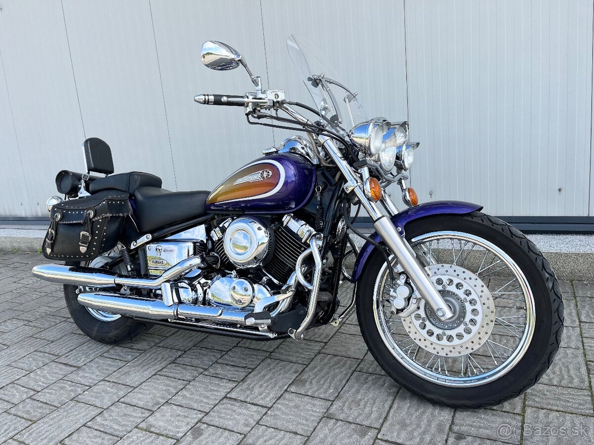 YAMAHA XVS 650 DRAG STAR…..2000….VEĽMI PEKNÝ STAV