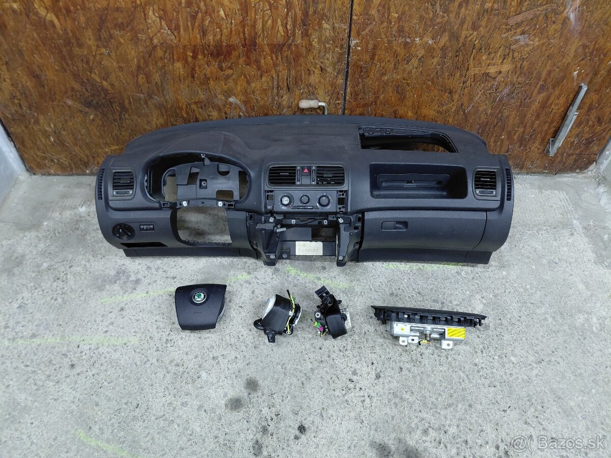 Škoda fabia 2 roomster airbagová sada -