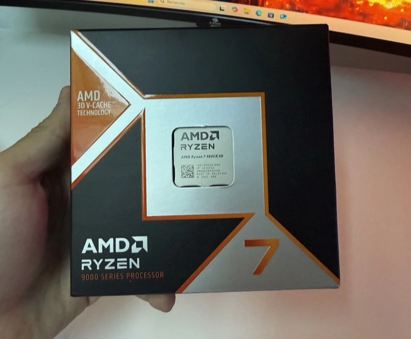 AMD Ryzen 7 9800X3D - 8 jádrový procesor
