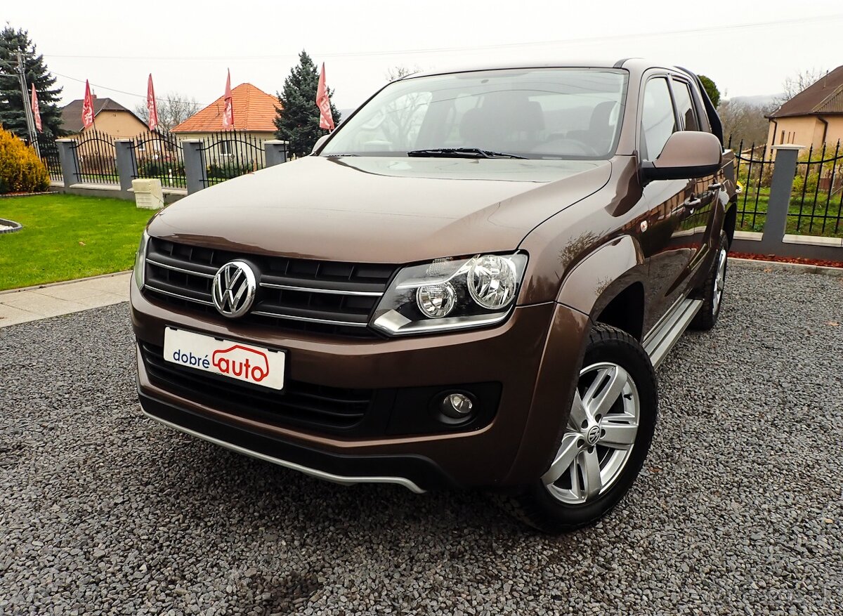VOLKSWAGEN AMAROK 2.0 BiTDI-120kW REDUKCIA- NAVI- KOŽA-ŤAŽNE