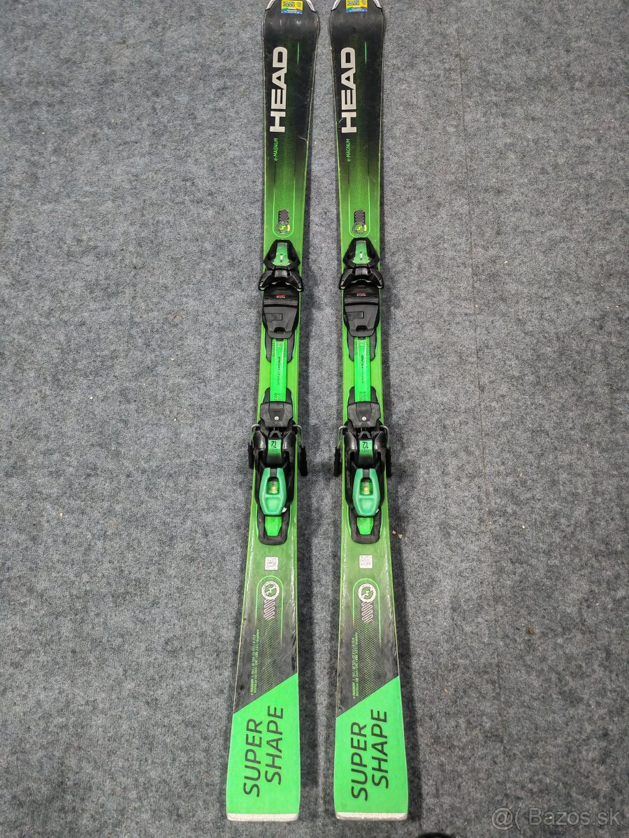Lyže Head Super Shape e Magnum worldcup SW tech