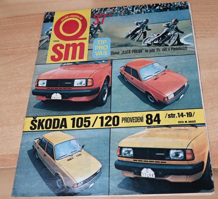 Rôzne diely motora Škoda 100-105-120-130