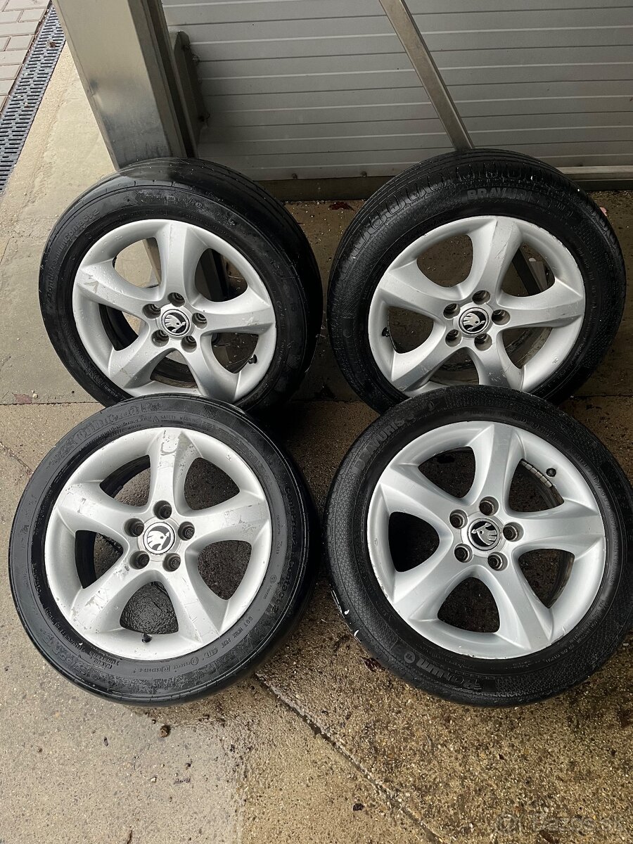 Original disky Škoda R15 5x100