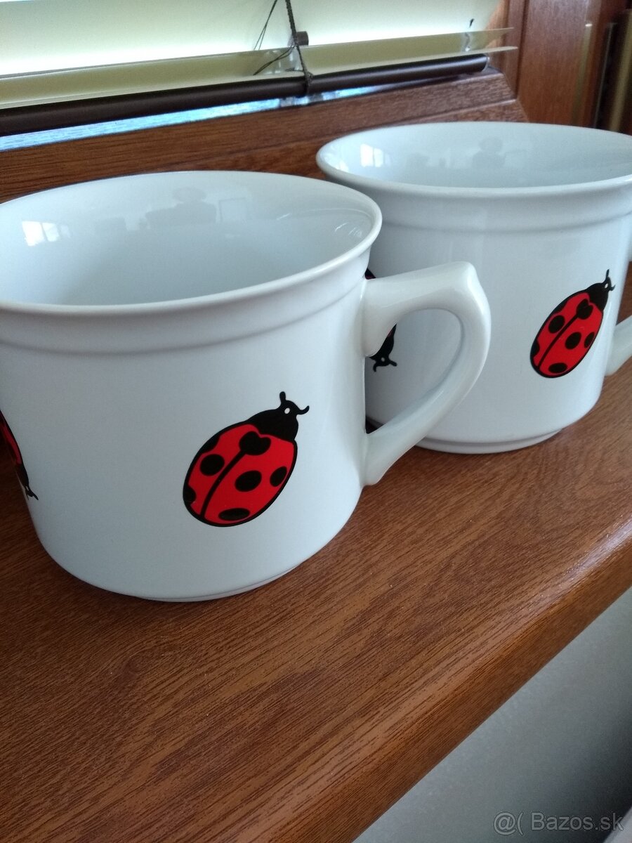 Hrnčeky - 2Lienka+1Levanduľa-i n é