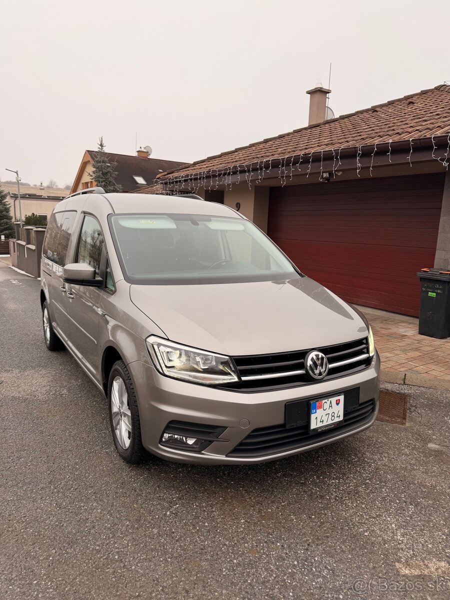 VW Caddy Maxi 2.0 TDI,110KW,6 manual– 7 miest,