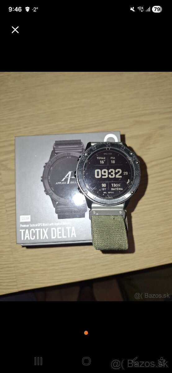 Garmin tactix delta balistic