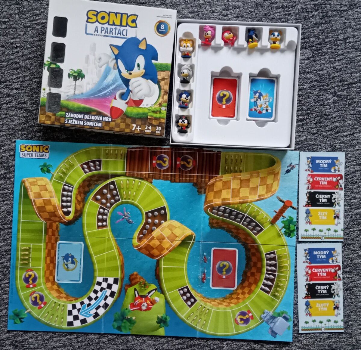 Predám spoločenskú hru Ježko SONIC a parťáci