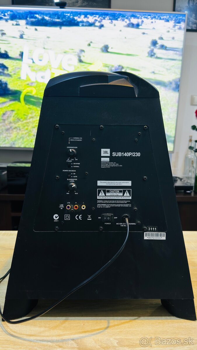 Aktívny sub Jbl 140p/230