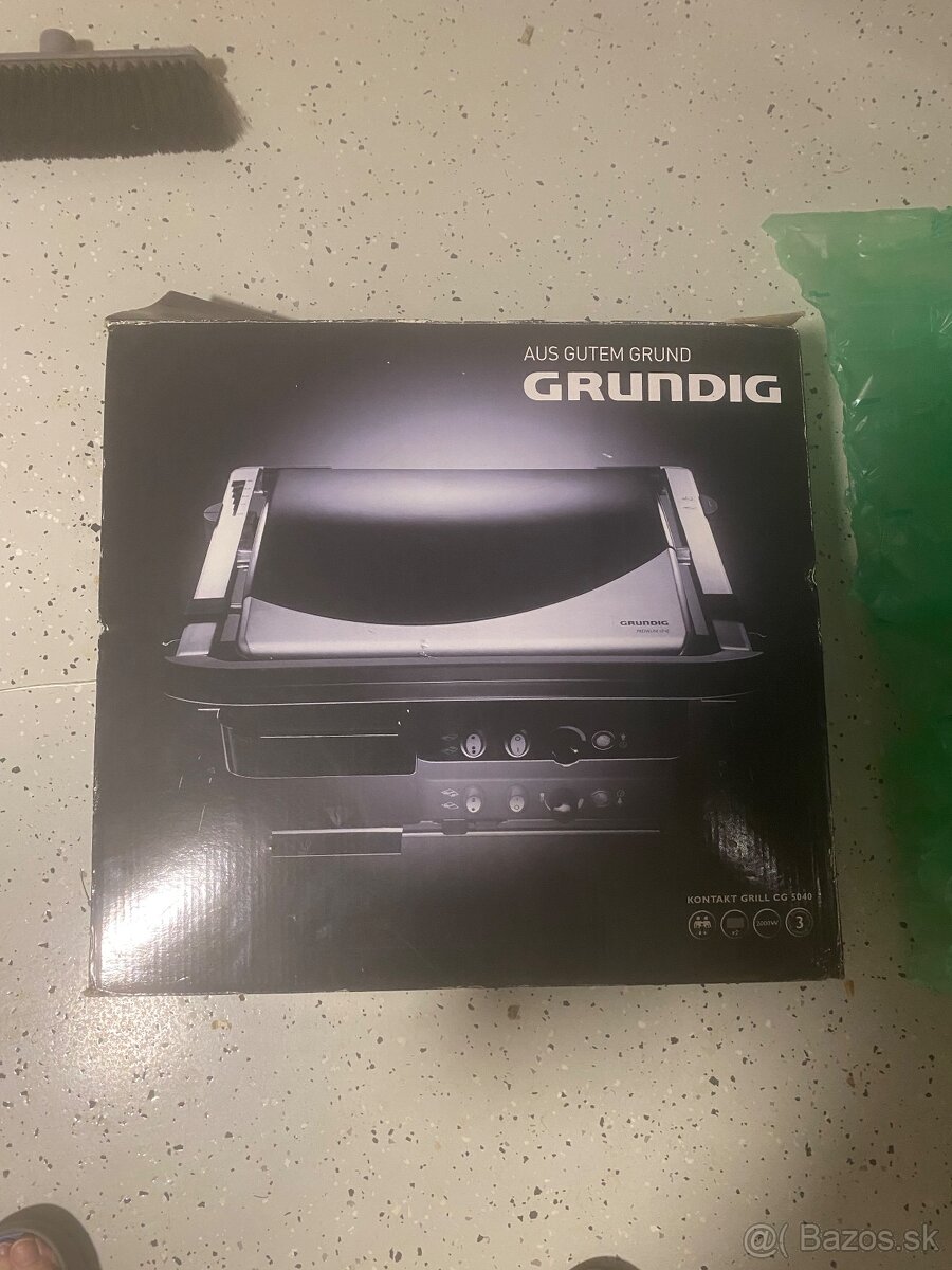 Predám elektricky gril Grundig