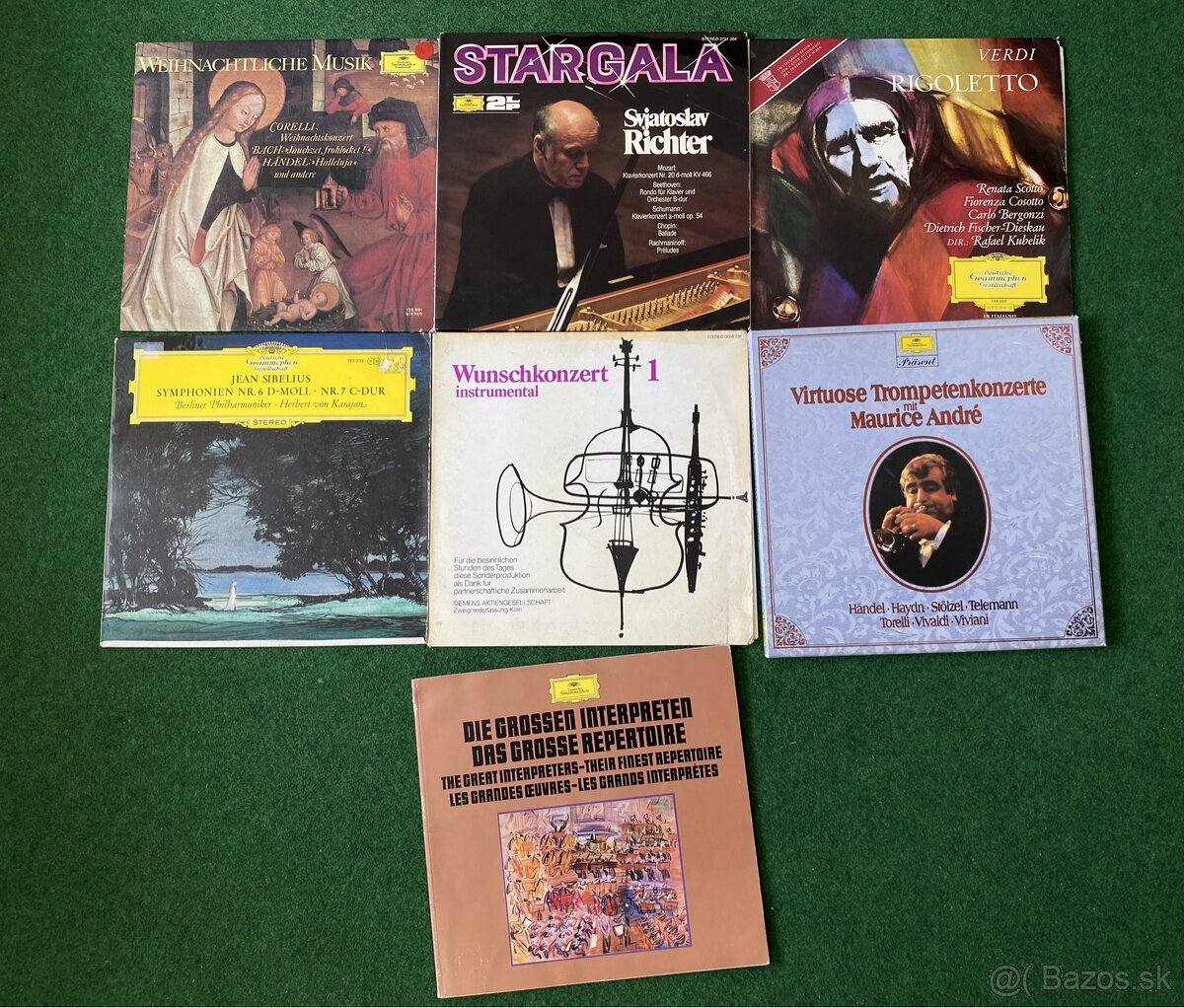 LP Platne Vážná hudba Deutsche Grammophon