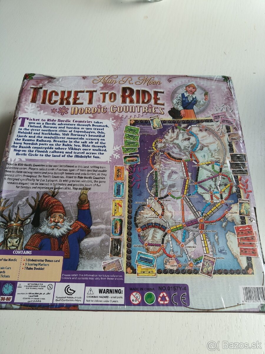 Ticket to ride - nordic countries - replika