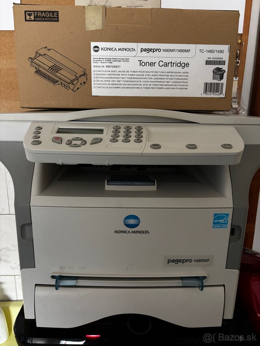 Multifunkčná laserová tračiareň Konica Minolta