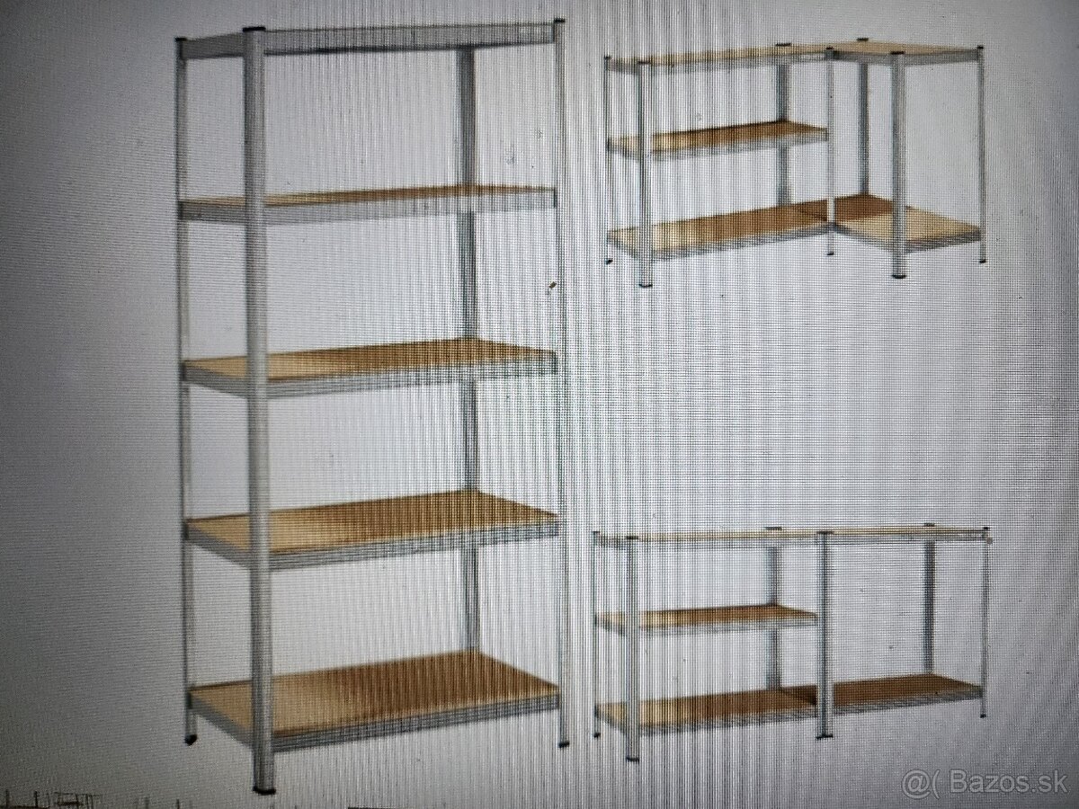 Predam nove regale 180x90x40