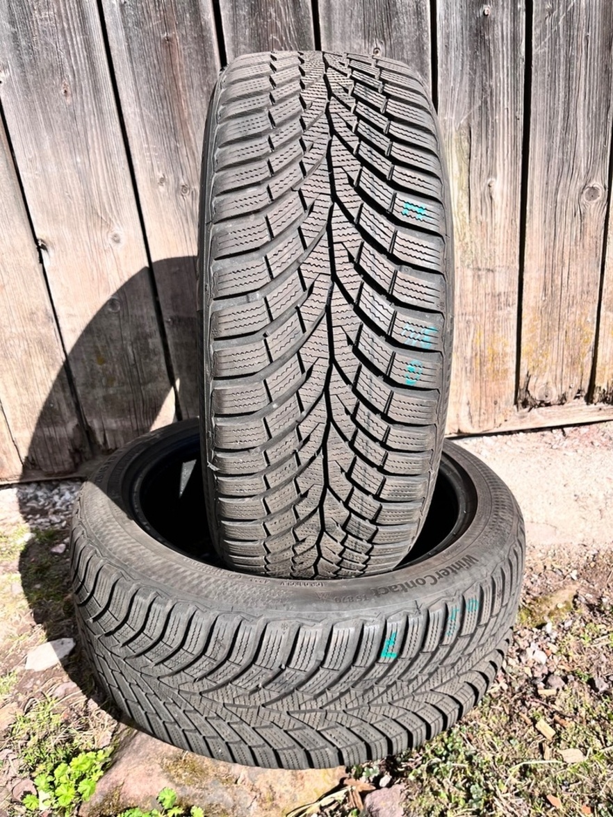 2ks. 215/45 R17 91V XL Continental TS 870 - DOT 2022