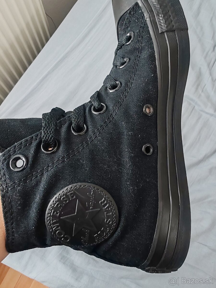 Converse vysoké čierne