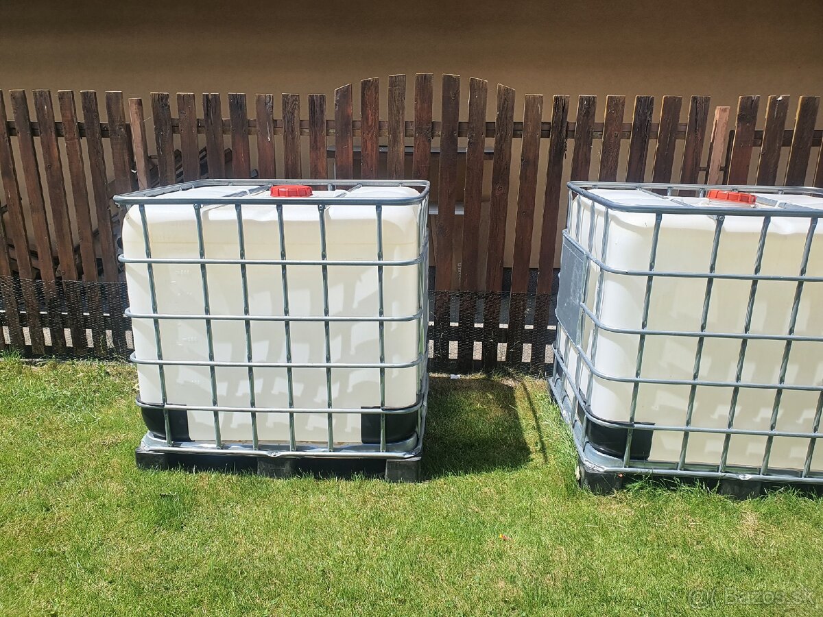 1000l ibc kontajnery, kaďa, sud, barel